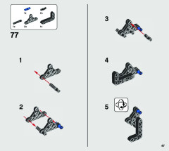 LEGO 42121 instructions page 47 – build guide