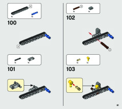LEGO 42121 instructions page 61 – build guide
