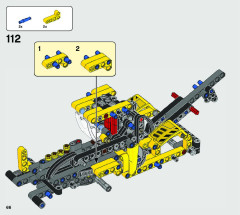 LEGO 42121 instructions page 66 – build guide