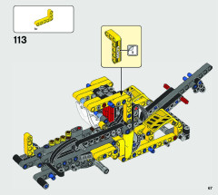 LEGO 42121 instructions page 67 – build guide