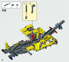 LEGO 42121 instructions page 68 – build guide