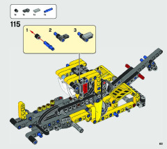 LEGO 42121 instructions page 69 – build guide