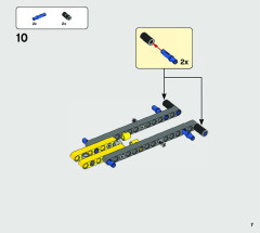 LEGO 42121 instructions page 7 – build guide