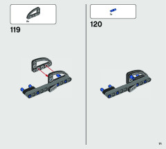 LEGO 42121 instructions page 71 – build guide