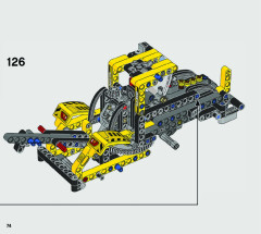 LEGO 42121 instructions page 74 – build guide