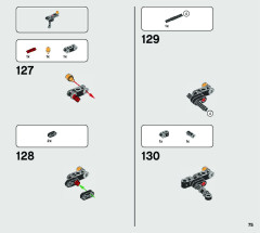 LEGO 42121 instructions page 75 – build guide