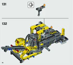 LEGO 42121 instructions page 76 – build guide