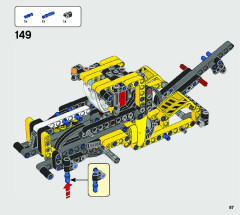LEGO 42121 instructions page 87 – build guide