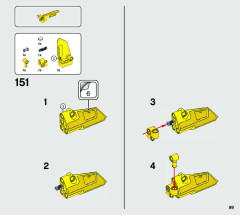 LEGO 42121 instructions page 89 – build guide