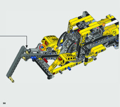 LEGO 42121 instructions page 98 – build guide