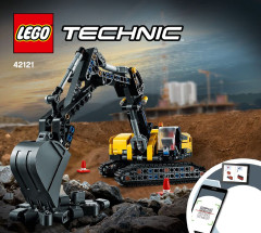 LEGO 42121 instructions page 1 – build guide