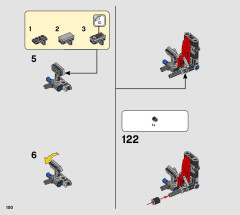 LEGO 42121 instructions page 100 – build guide