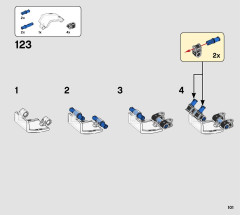 LEGO 42121 instructions page 101 – build guide