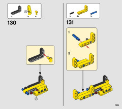 LEGO 42121 instructions page 105 – build guide