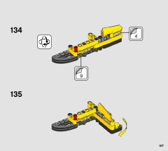 LEGO 42121 instructions page 107 – build guide