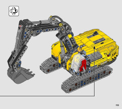 LEGO 42121 instructions page 113 – build guide