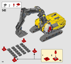 LEGO 42121 instructions page 114 – build guide