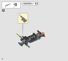 LEGO 42121 instructions page 12 – build guide