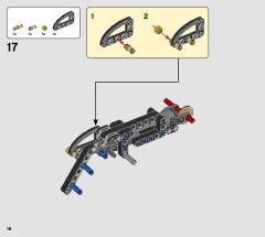 LEGO 42121 instructions page 16 – build guide