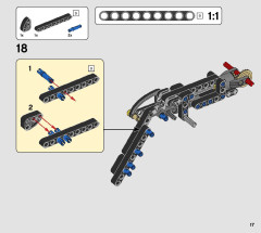 LEGO 42121 instructions page 17 – build guide