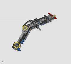 LEGO 42121 instructions page 22 – build guide