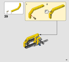 LEGO 42121 instructions page 39 – build guide