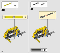 LEGO 42121 instructions page 40 – build guide