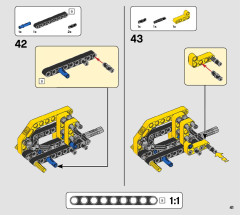 LEGO 42121 instructions page 41 – build guide