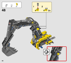 LEGO 42121 instructions page 46 – build guide