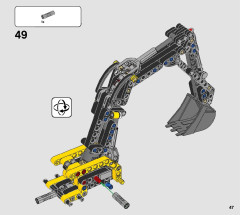 LEGO 42121 instructions page 47 – build guide