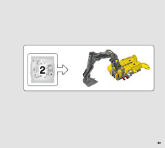 LEGO 42121 instructions page 49 – build guide