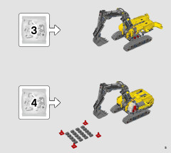LEGO 42121 instructions page 5 – build guide
