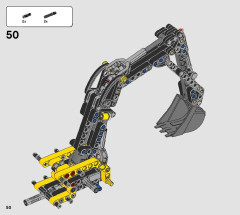 LEGO 42121 instructions page 50 – build guide