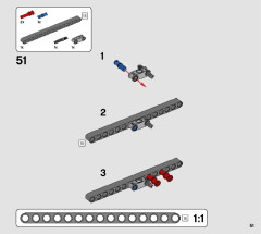 LEGO 42121 instructions page 51 – build guide
