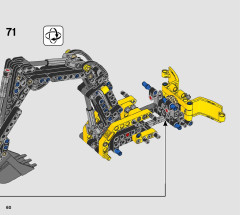 LEGO 42121 instructions page 60 – build guide