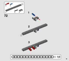 LEGO 42121 instructions page 61 – build guide
