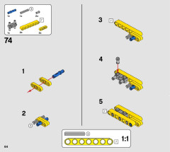 LEGO 42121 instructions page 64 – build guide