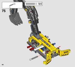 LEGO 42121 instructions page 66 – build guide