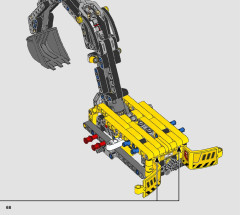 LEGO 42121 instructions page 68 – build guide