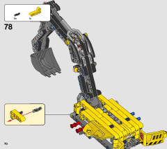 LEGO 42121 instructions page 70 – build guide