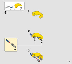 LEGO 42121 instructions page 73 – build guide