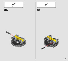 LEGO 42121 instructions page 79 – build guide