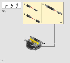 LEGO 42121 instructions page 80 – build guide
