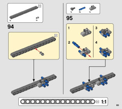 LEGO 42121 instructions page 83 – build guide