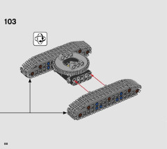 LEGO 42121 instructions page 88 – build guide