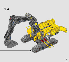 LEGO 42121 instructions page 89 – build guide