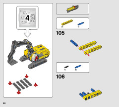 LEGO 42121 instructions page 90 – build guide