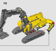 LEGO 42121 instructions page 93 – build guide