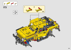 LEGO 42122 instructions page 105 – build guide