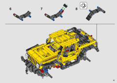 LEGO 42122 instructions page 111 – build guide